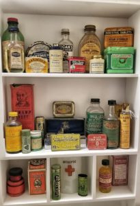 Old Remedies Medicine Cabinet