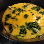 Raw Eggs And Collards